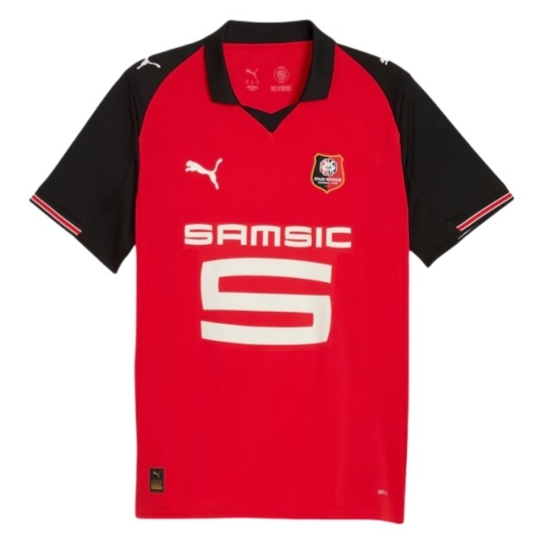 Billiga Fotbollströjor Stade Rennais FC Hemmatröja 2025/26 Herr Kortärmad