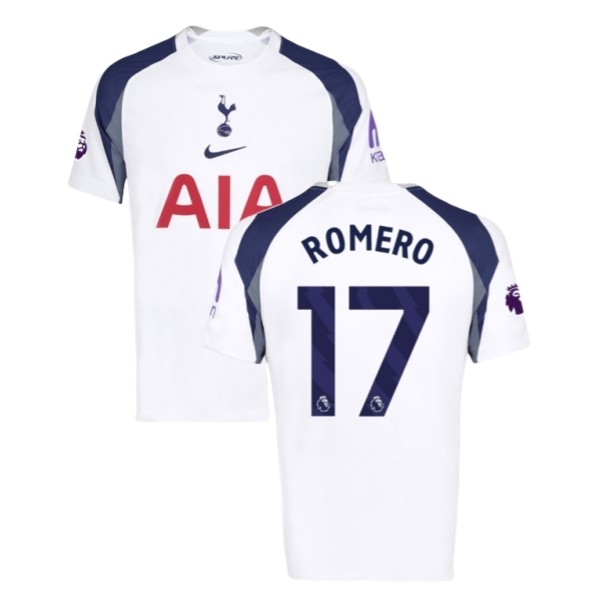 Billiga Fotbollströjor Herr Tottenham Hotspur Hemmatröja 2025/26 Cristian Romero 17