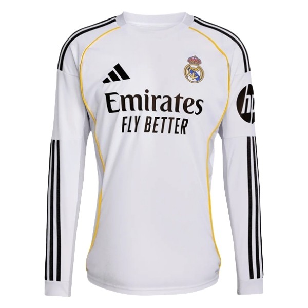 Billiga Fotbollströjor Real Madrid Hemmatröja 2025/2026 Långärmad