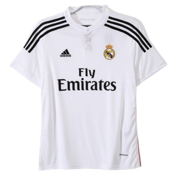 Billiga Fotbollströjor Real Madrid Hemmatröja Retro 2014-2015 Kortärmad