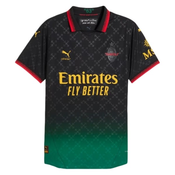 Billiga Fotbollströjor AC Milan Hemmatröja Off-White 2025-2026 Kortärmad