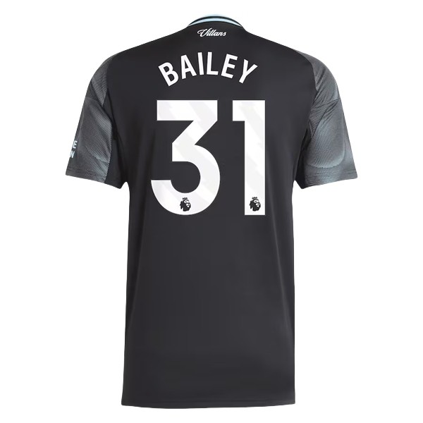 Billiga Fotbollströjor Herr Aston Villa Bortatröja 2025/26 Kortärmad Leon Bailey 31
