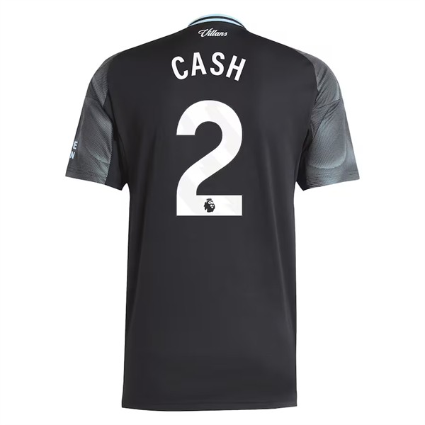 Billiga Fotbollströjor Herr Aston Villa Bortatröja 2025/26 Kortärmad Matty Cash 2