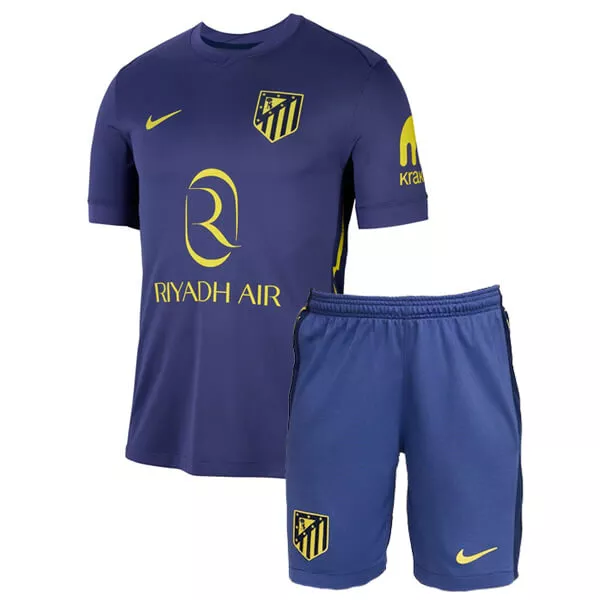 Billiga Fotbollströjor Barn Atlético Madrid Bortatröja 2025/26 Fotbollsset