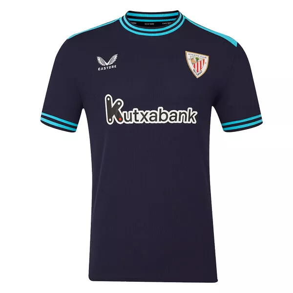 Billiga Fotbollströjor Athletic Bilbao Bortatröja 2025/26 Herr Kortärmad
