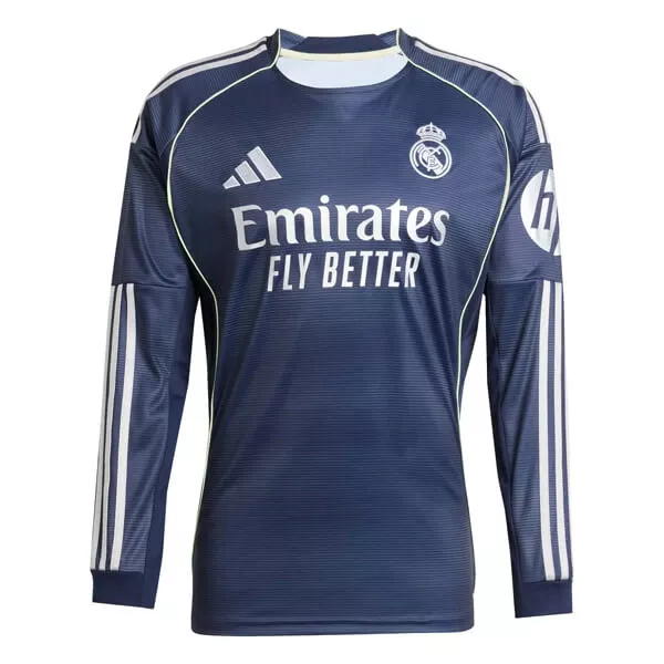 Billiga Fotbollströjor Real Madrid Bortatröja 2025/26 Herr Långärmad