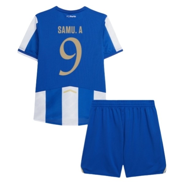 FC Porto Bortatröja 2025/26 Fotbollskläder barn med namn Samu Omorodion 9