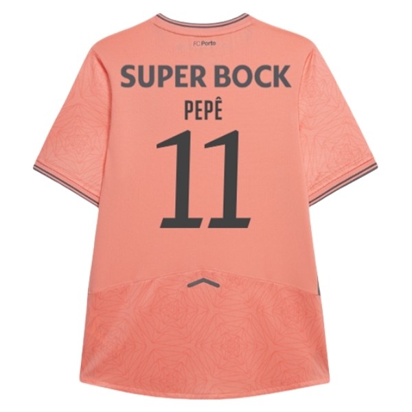 Herr FC Porto Bortatröja 2025/26 tröja med namn Pepê 11