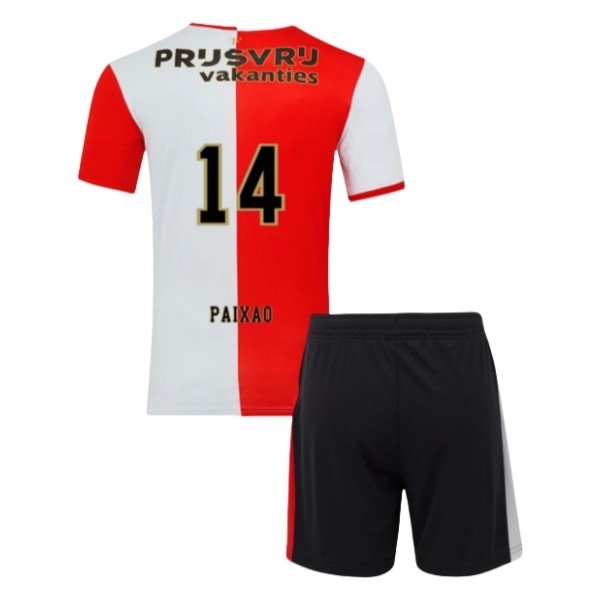 Fotbollskläder Set Barn Feyenoord Hemmatröja 2025/26 Igor Paixao 14