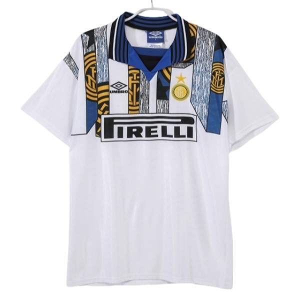 Billiga Fotbollströjor Inter Milan Bortatröja Retro 1995-1996 Kortärmad