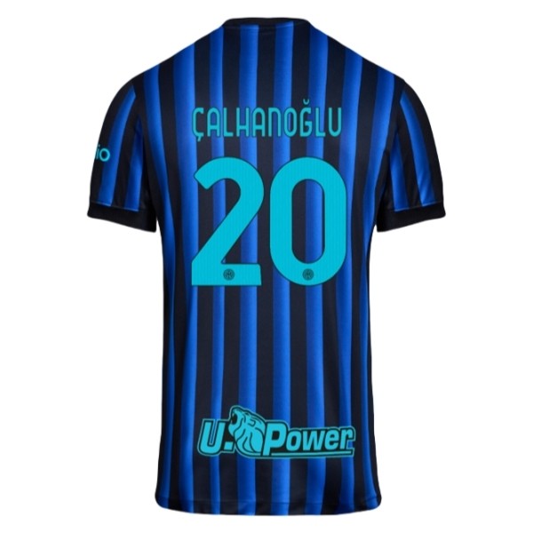 Fotbolls Matchtröjor Herr Inter Milan Hemmatröja 2025/26 Kortärmad Hakan Çalhanoğlu 20