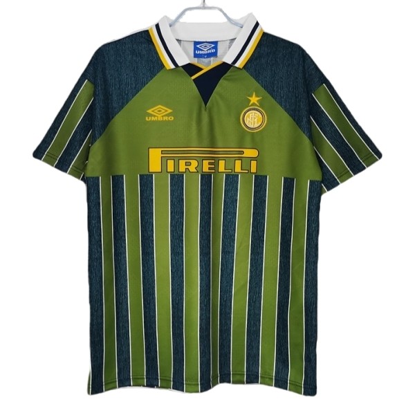Billiga Fotbollströjor Inter Milan Tredjetröja Retro 1995-1996 Kortärmad