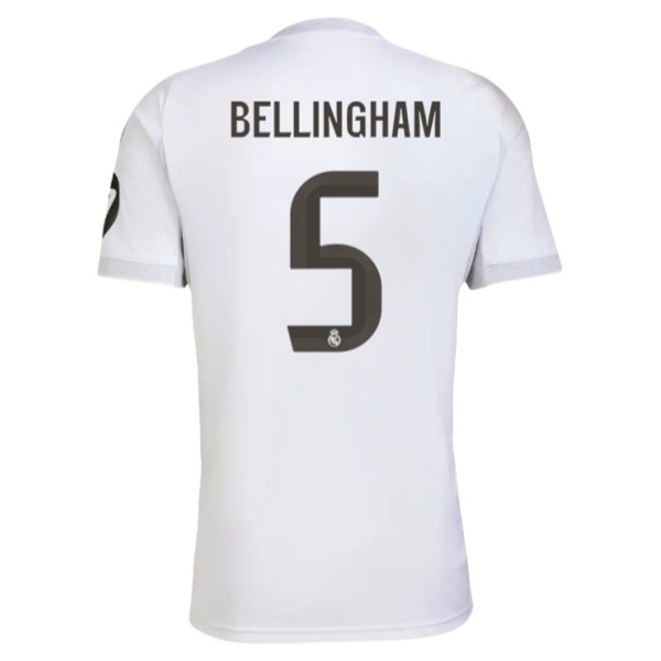 Billiga Fotbollströjor Real Madrid Hemmatröja 2025/26 Kortärmad Jude Bellingham 5