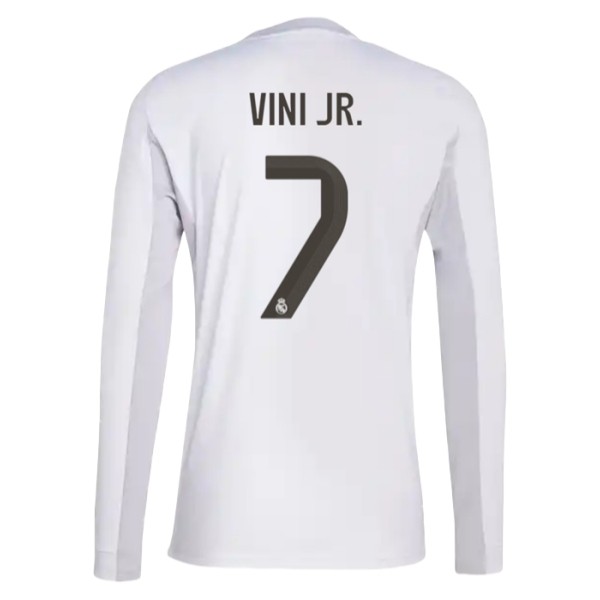 Köpa Fotbollströjor Real Madrid Hemmatröja 2025/26 Långärmad Vinicius Junior 7