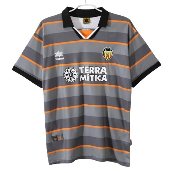 Billiga Fotbollströjor Valencia CF Herr Tredjetröja Retro 1999-2000