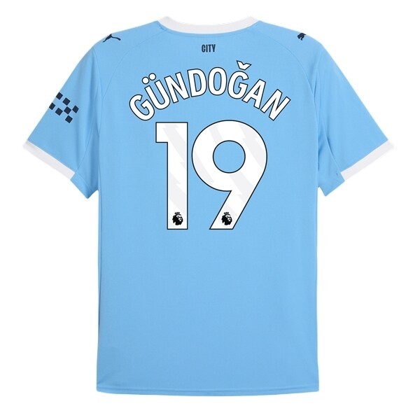 Köpa Fotbollströjor Herr Manchester City Hemmatröja 2025/26 Ilkay Gündoğan 19