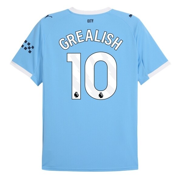 Matchställ Fotboll Herr Manchester City Hemmatröja 2025/26 Jack Grealish 10