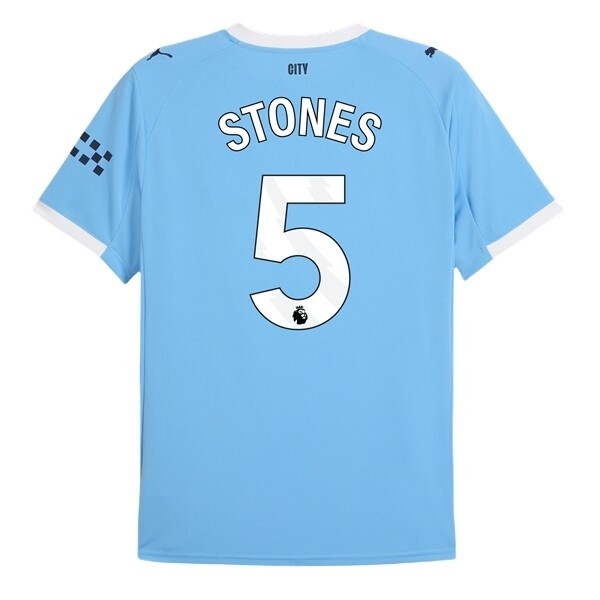 Billiga Fotbollströjor Herr Manchester City Hemmatröja 2025/26 John Stones 5