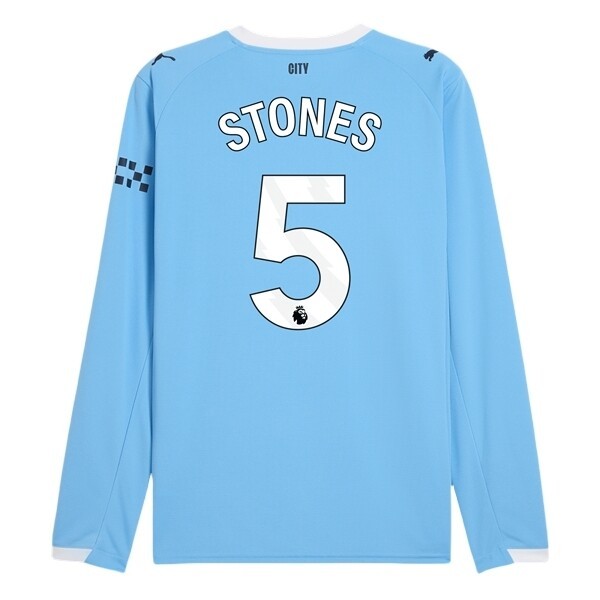 Fotbollströjor Billigt Herr Manchester City Hemmatröja 2025/26 John Stones 5