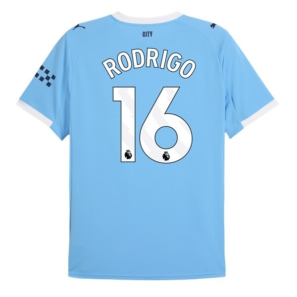 Matchtröjor Fotboll Manchester City Herr Hemmatröja 2025/26 Rodrigo 16