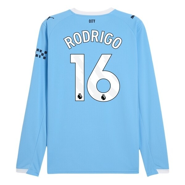 Fotbollströjor Billigt Herr Manchester City Hemmatröja 2025/26 Rodrigo 16