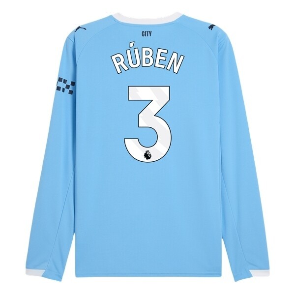 Fotbollströjor Billigt Herr Manchester City Hemmatröja 2025/26 Ruben Dias 3