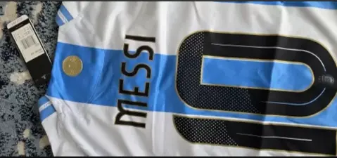 Argentina Hemma Troja Copa America 2024 Kortarmad Messi 10-1.webp