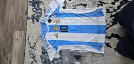 Argentina Hemma Troja Copa America 2024 Kortarmad Messi 10.webp