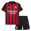 Billiga Fotbollströjor Barn AC Milan Hemmatröja 2025/26 Fotbollsställ Rafael Leao 10
