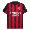 AC Milan Hemmatröja 2025/26 Herr Fotbollströjor med tryck Rafael Leao 10