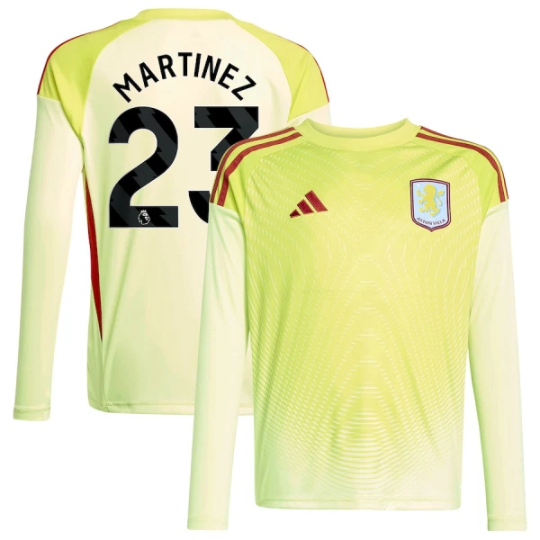 Aston Villa Målvaktströja 2025/26 Långärmad Emiliano Martinez 23