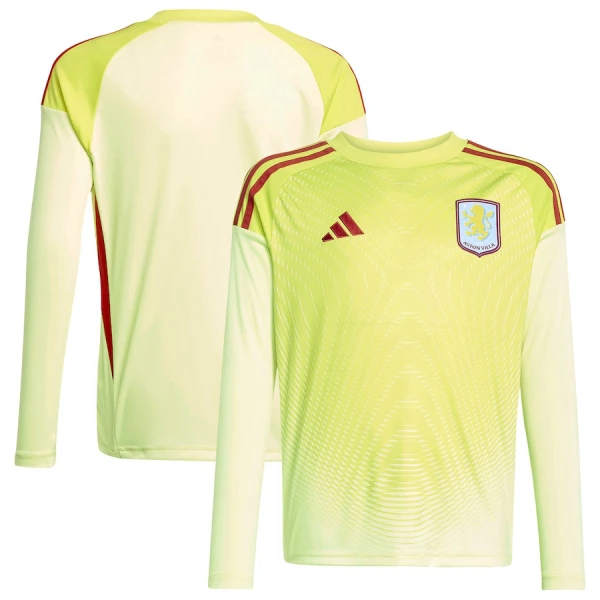 Billiga Fotbollströjor Aston Villa Målvaktströja 2025/26 Långärmad