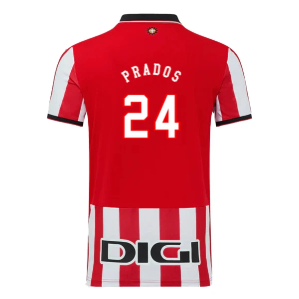 Fotbollströjor Billigt Athletic Bilbao Hemmatröja 2025/26 Herr Beñat Prados 24