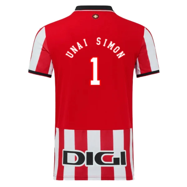 Fotbollströjor Billigt Athletic Bilbao Hemmatröja 2025/26 Herr Unai Simón 1