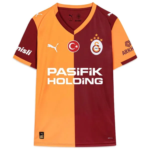 Billiga Fotbollströjor Herr Galatasaray Hemmatröja 2025/26 Kortärmad