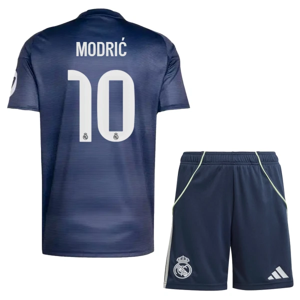 Barn Fotbollströjor med tryck Luka Modrić 10 Real Madrid Bortatröja 2025/26