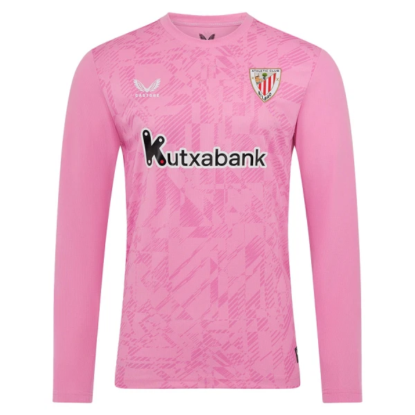 Billiga Fotbollströjor Herr Athletic Bilbao Målvakt 2025/26 Långärmad Rosa