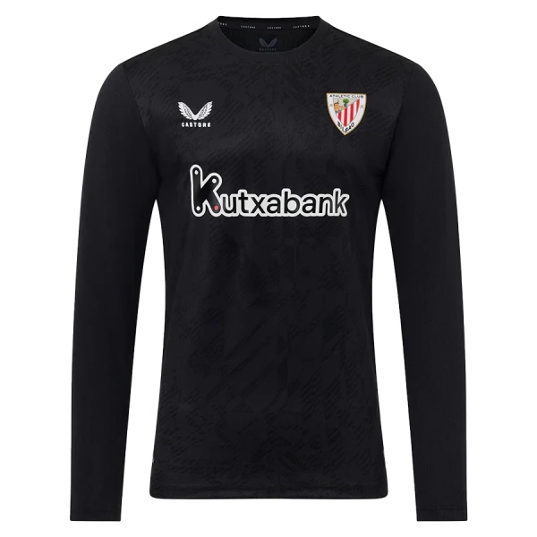 Fotbollströjor Billigt Athletic Bilbao Målvakt Herr 2025/26 Långärmad Svart