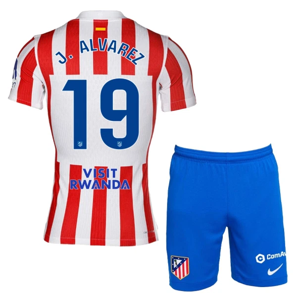 Köpa Fotbollsset Barn Atlético Madrid Hemmatröja 2025/26 Julian Alvarez 19