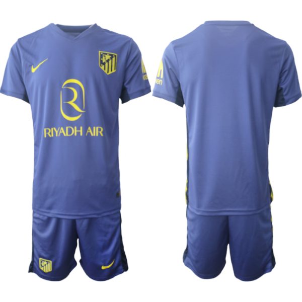 Billiga Fotbollströja Atlético Madrid Bortaställ 2025/26 Fotbollskläder Set