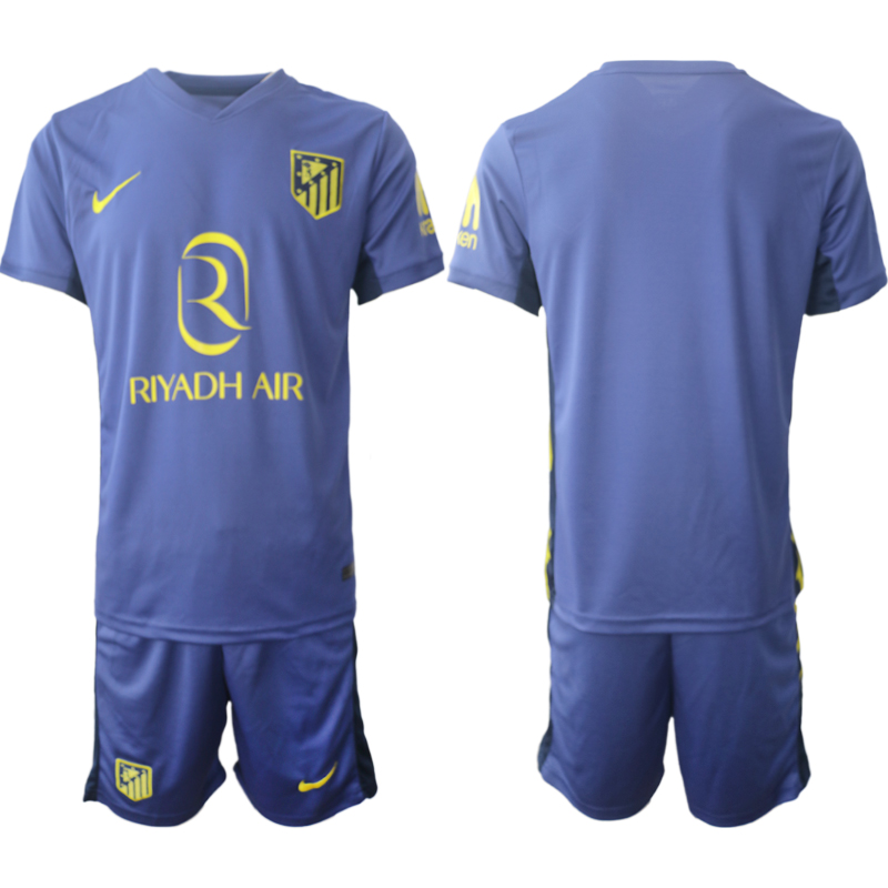 Billiga Fotbollströja Atlético Madrid Bortaställ 2025/26 Fotbollskläder Set