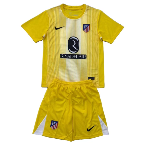 Billiga Fotbollströjor Barn Atlético Madrid Målvaktsställ 2025/26 Fotbollsställ