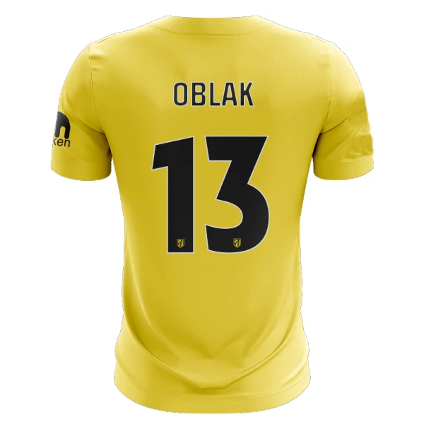 Billiga Fotbollströjor Atlético Madrid Målvaktsställ 2025/26 Jan Oblak 13