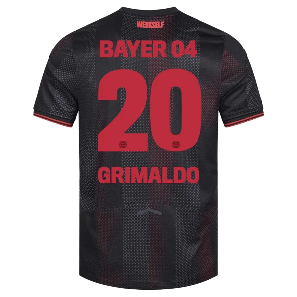 Fotbolls Matchtröjor Bayer 04 Leverkusen Hemmatröja 2025/26 Alejandro Grimaldo 20