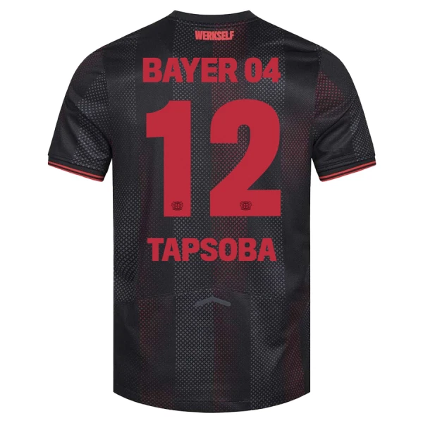 Billiga Fotbollströjor Bayer 04 Leverkusen Hemmatröja 2025/26 Edmond Tapsoba 12