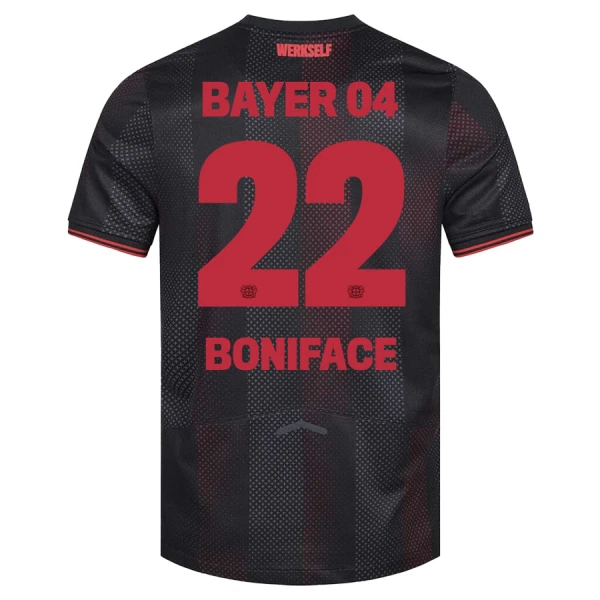 Fotbollströjor Billigt Bayer 04 Leverkusen Hemmatröja 2025/26 Victor Boniface 22