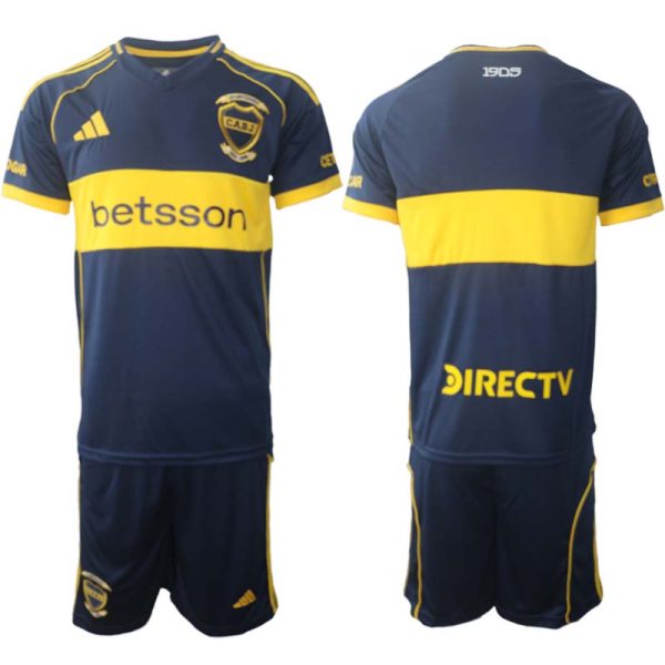 Billiga Fotbollströjor Herr Boca Juniors Hemmaställ 2025/26 Fotbollströja Kit