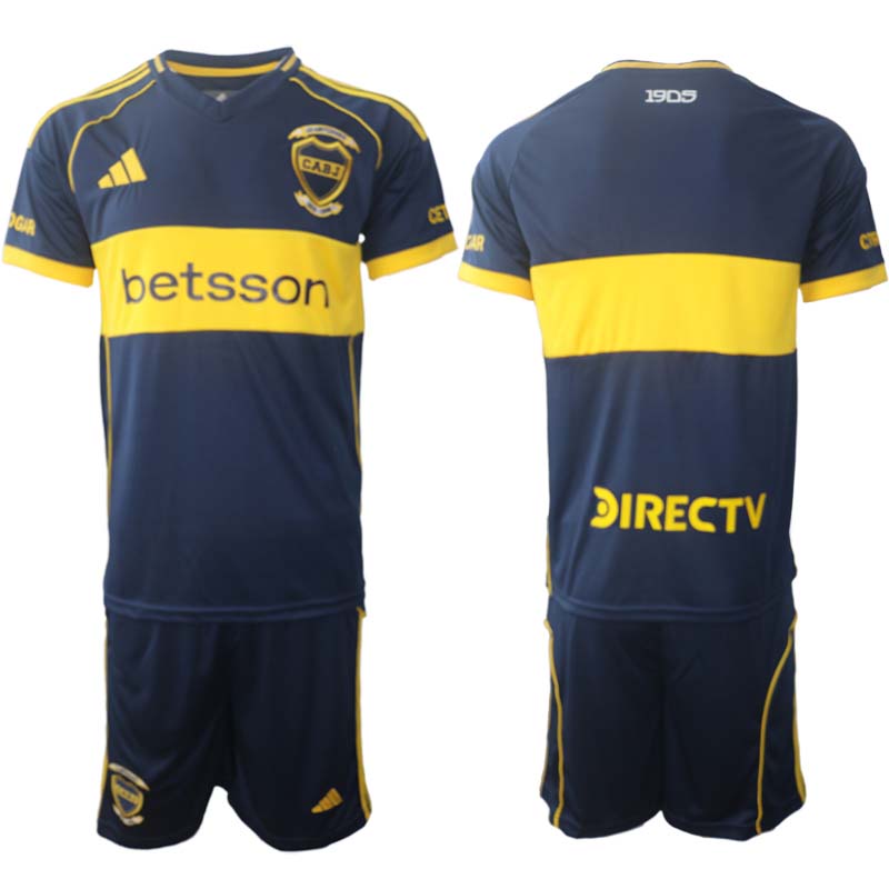 Billiga Fotbollströjor Herr Boca Juniors Hemmaställ 2025/26 Fotbollströja Kit
