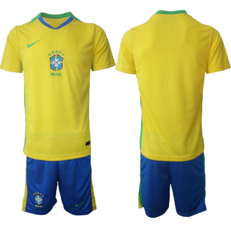 Billiga Fotbollströjor Herr Brasilien Hemmaställ 2025/26 Fotbollströja Kit