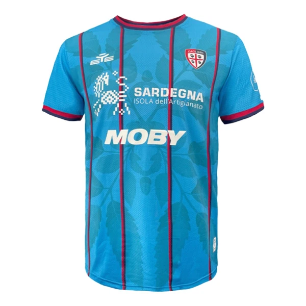 Billiga Fotbollströjor Herr Cagliari Calcio Tredjetröja 2025/26 Kortärmad